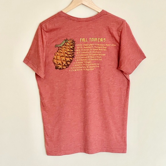 Papadosio 2019 Tour Moth Leaf Graphic Rust T Shirt Adult size Medium - Picture 5 of 7